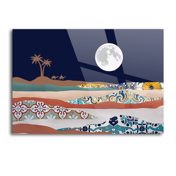 Désert de nuit, zellig