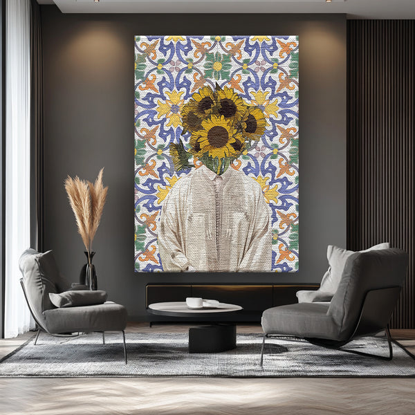 L'Homme aux tournesols