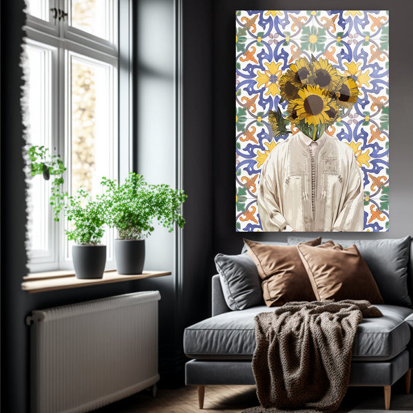 L'Homme aux tournesols