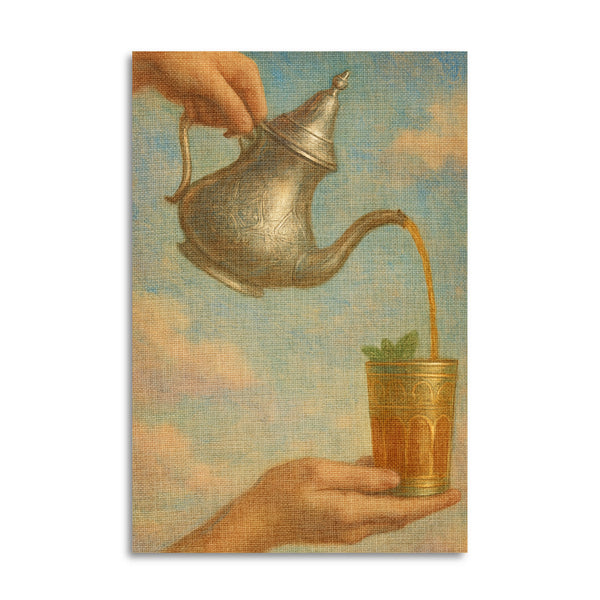 Les mains du thé - Vertical