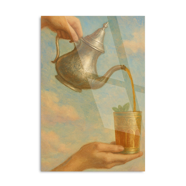 Les mains du thé - Vertical