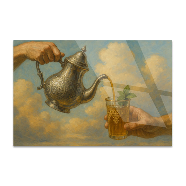 Les mains du thé - Horizental