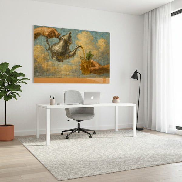 Les mains du thé - Horizental