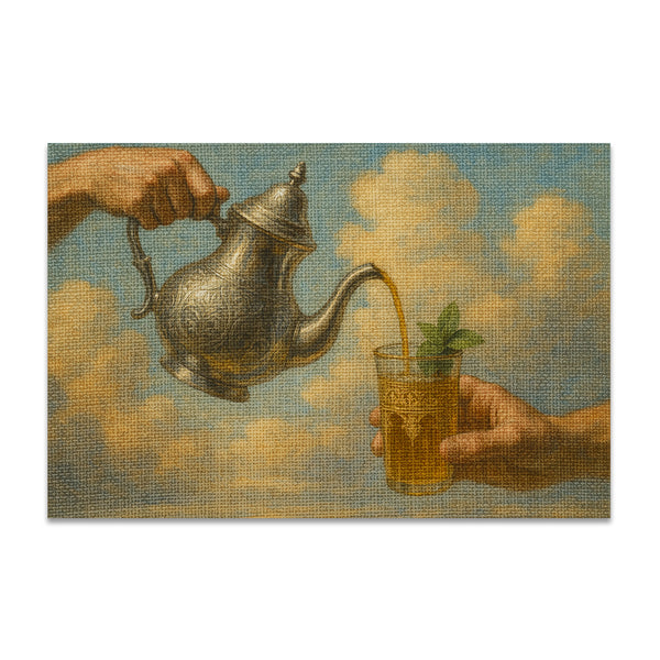 Les mains du thé - Horizental