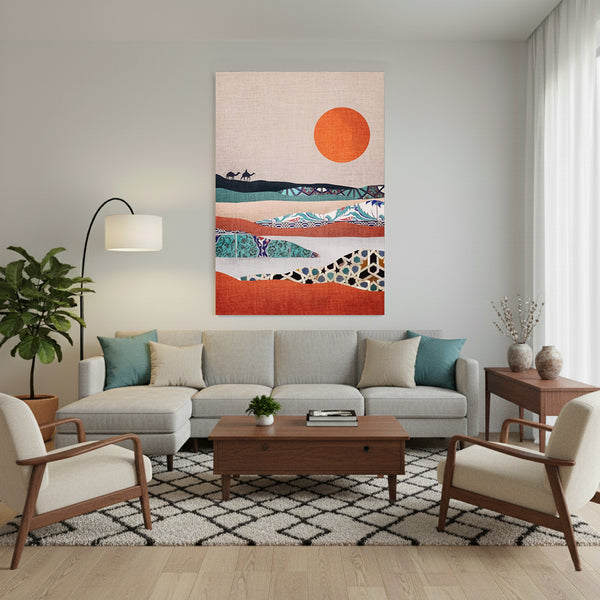 Désert de jour, zellig