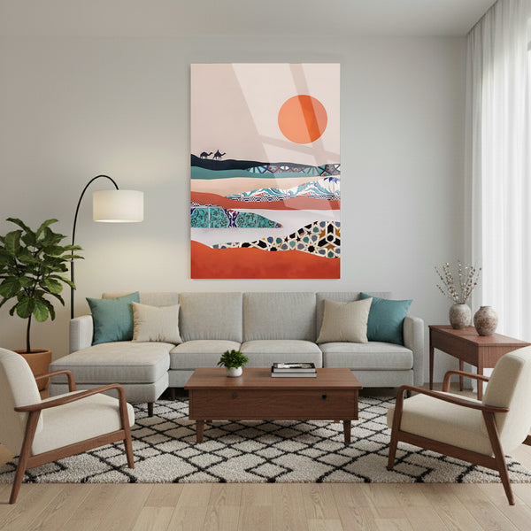 Désert de jour, zellig