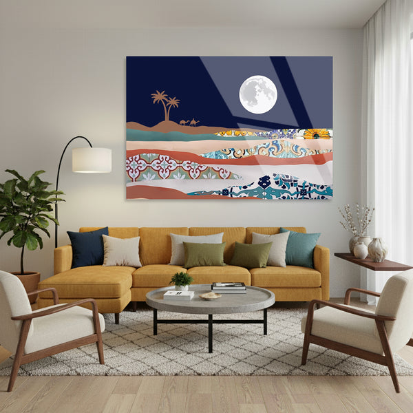 Désert de nuit, zellig