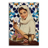 Baklava, vintage advertising poster