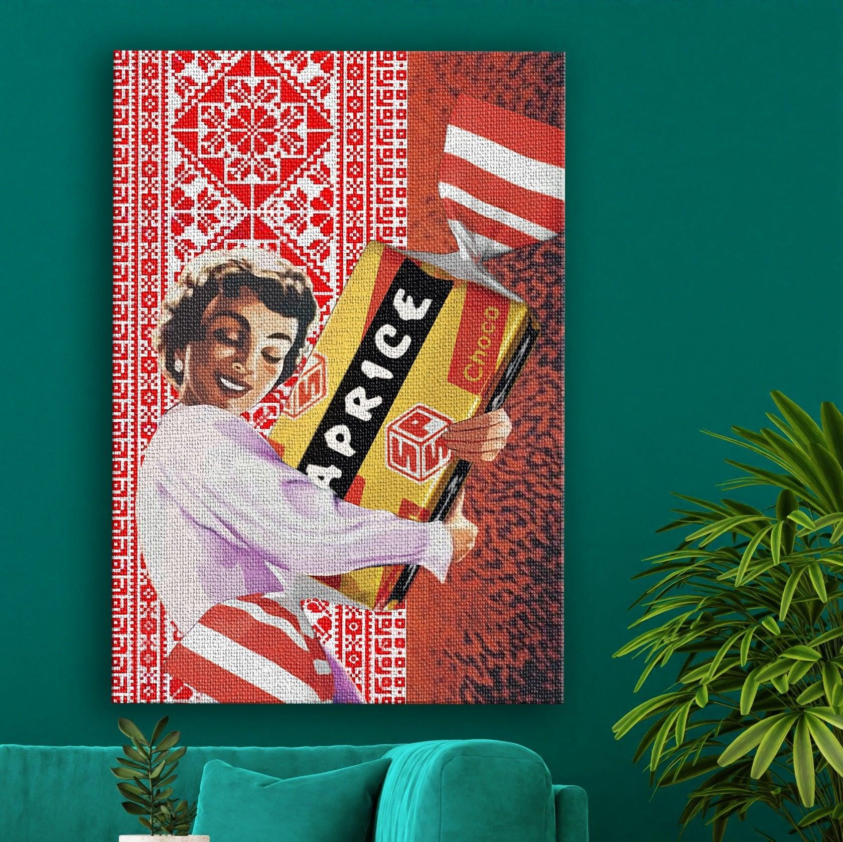 Caprice, vintage advertising poster