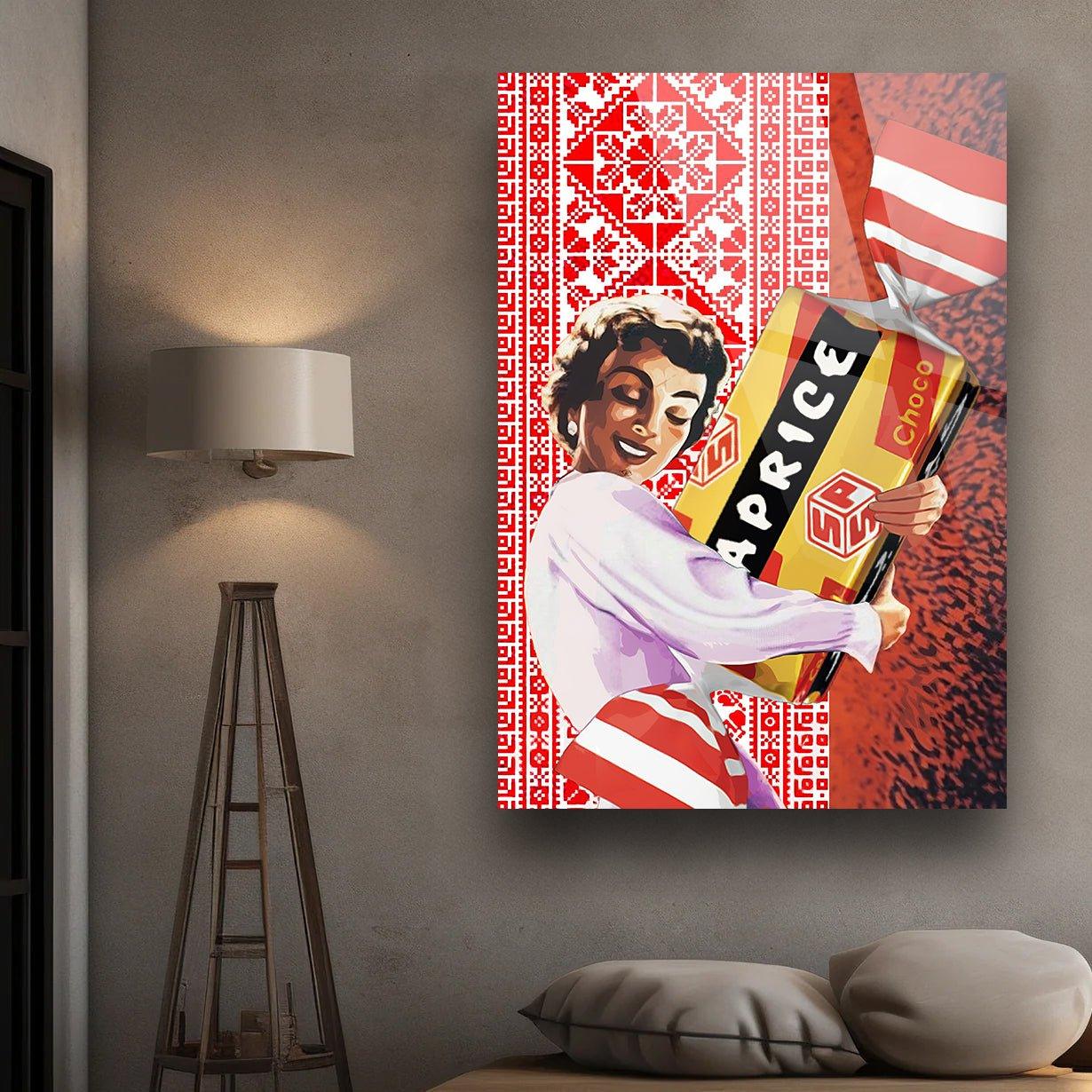 Caprice, vintage advertising poster