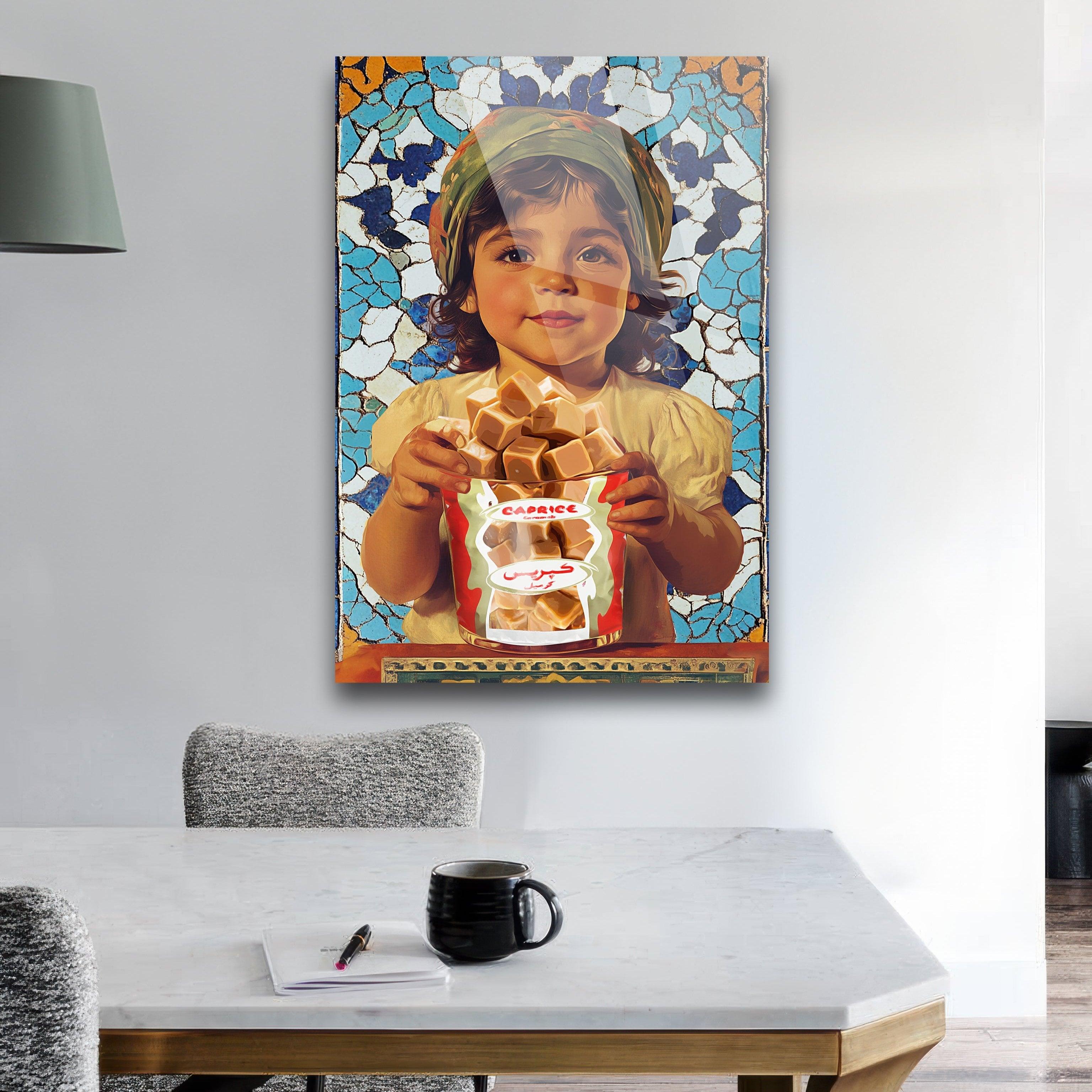 Caprice, vintage advertising poster V2