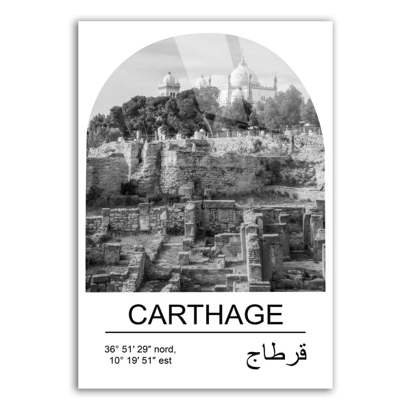 Carthage Noir et Blanc
