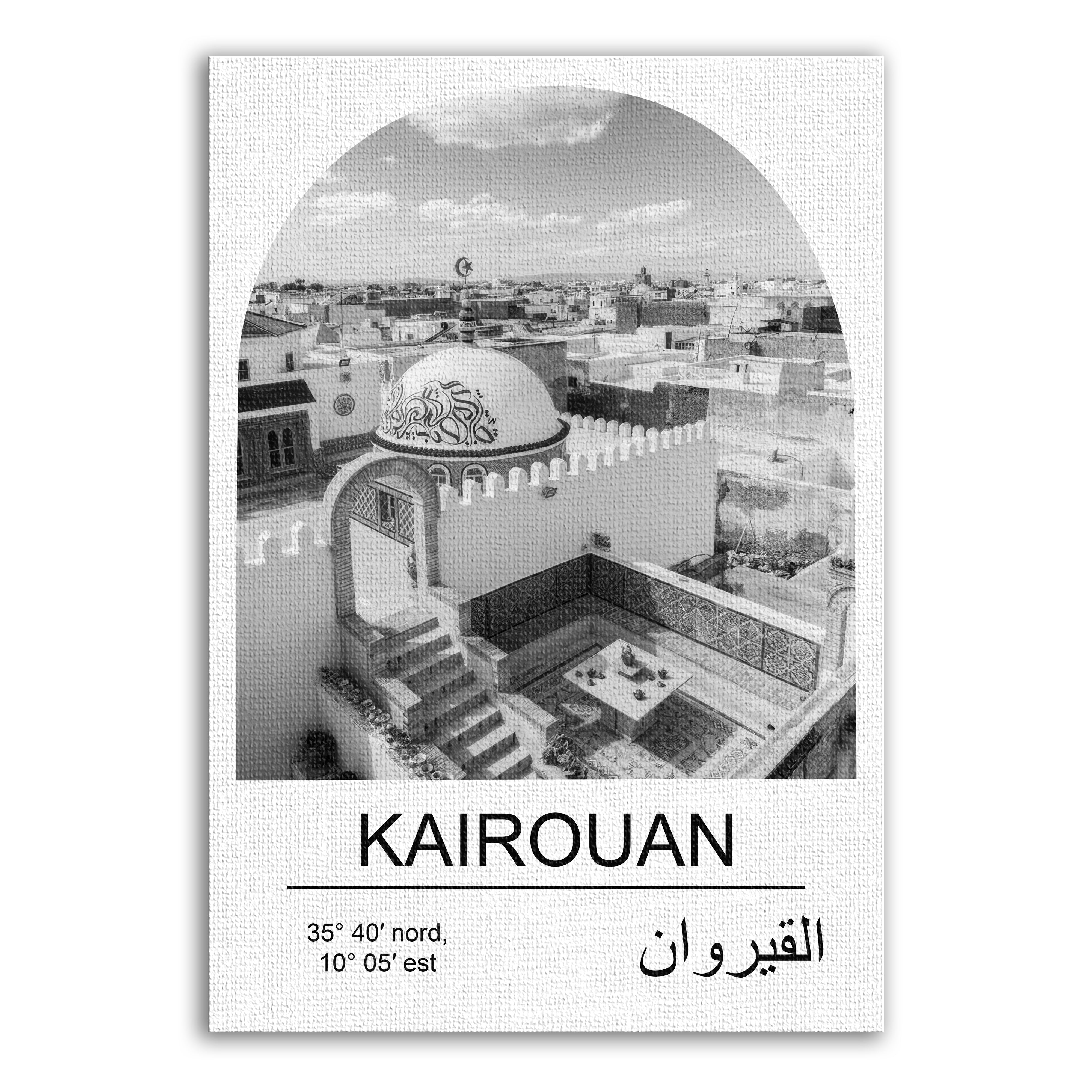 Kairouan Noir et Blanc