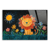 Dessin du petit lion - nuit