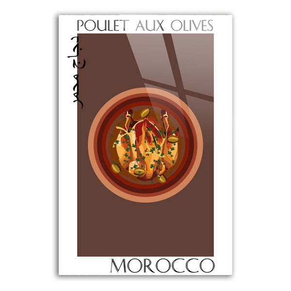 Poulet aux olives
