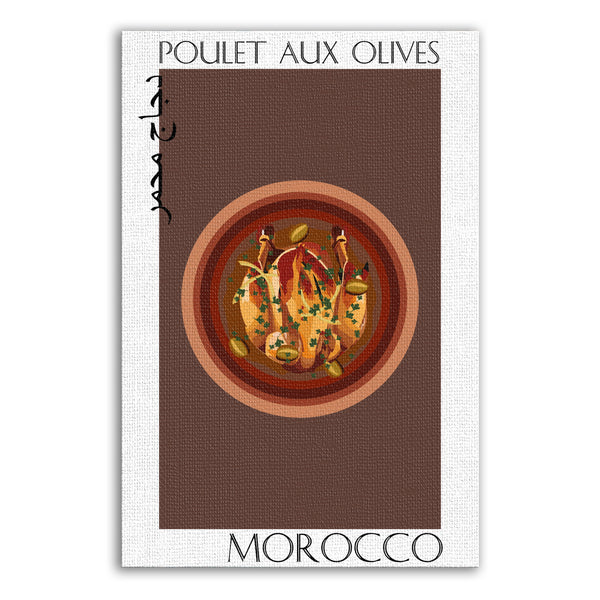Poulet aux olives