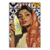 Slim, vintage advertising poster